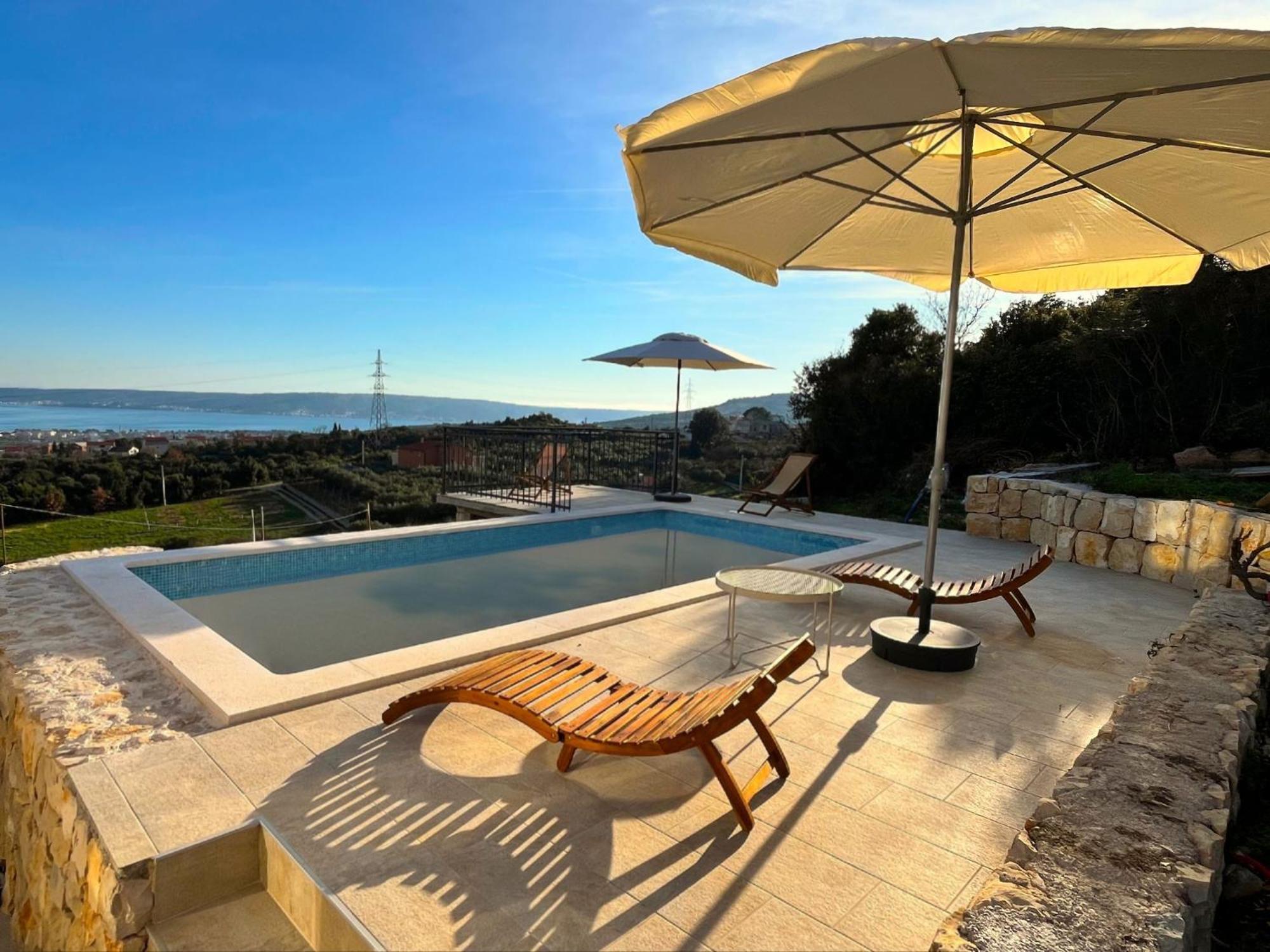 Villa Bepina, Surrounded By Sea, Olive, Vineyard Kaštel Novi Exterior foto