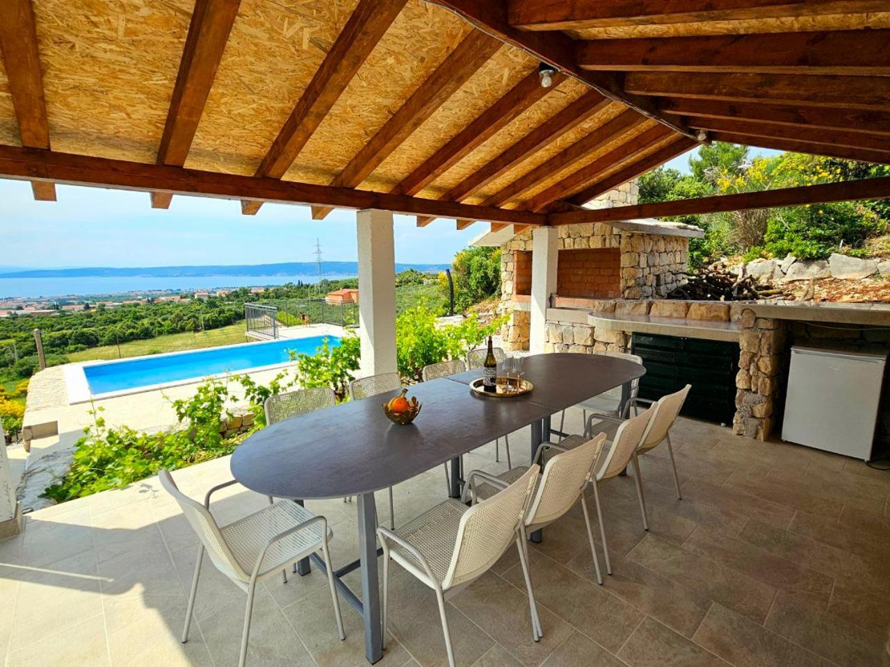 Villa Bepina, Surrounded By Sea, Olive, Vineyard Kaštel Novi Exterior foto